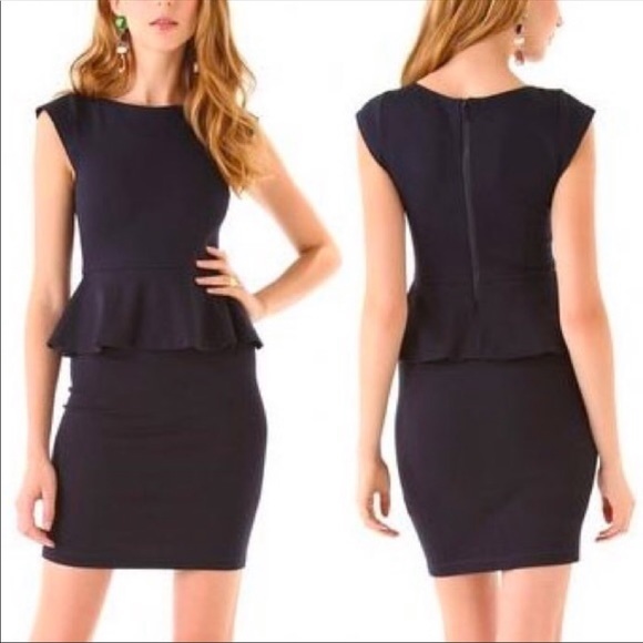 Alice + Olivia Dresses & Skirts - Alice + Olivia To Work Black Peplum Dress